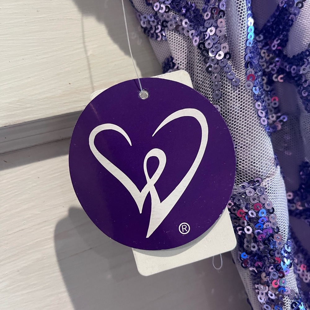 Windsor Lavender Sequin Maxi Dress - Picture 6 of 9